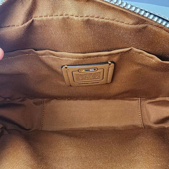 COACH CA175 Jamie Camera Crossbody Bag Rainbow Signature Pride - Picture 6 of 8